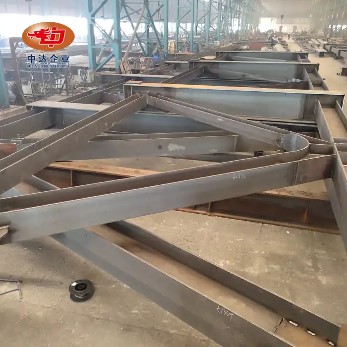 Q355B Welded H-Section Lattice Column